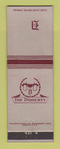 Matchbook Cover - The Doherty Hotel Clare MI WEAR
