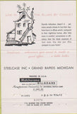 Matchbook Cover - Steelcase 60s Modern Furniture Grand Rapids MI 40 Strike