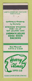 Matchbook Cover - Harry and Alma's Supper Club Roseville MI