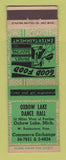 Matchbook Cover - Oxbow Lake Dance Hall MI