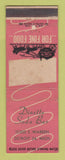 Matchbook Cover - Dinette Soda Bar Detroit MI