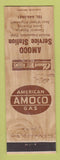 Matchbook Cover - Amoco oil gas Harold Coggeshall WEAR