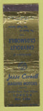 Matchbook Cover - Maguire Motors Chevrolet Oldsmobile London ON WEAR