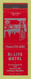 Matchbook Cover - Hi Lite Motel Cordele GA