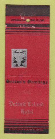 Matchbook Cover - Detroit Leland Hotel MI Christmas