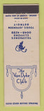 Matchbook Cover - Van Dyke Club Detroit MI