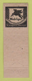 Matchbook Cover - Harper Lakepointe Service Detroit? MI GREEN Mobil oil gas