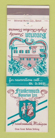 Matchbook Cover - Frankenmuth Bavarian Inn MI