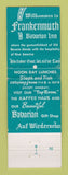 Matchbook Cover - Frankenmuth Bavarian Inn MI