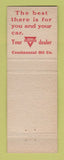 Matchbook Cover - Ken's Conoco oil gas Estes Park Colorado