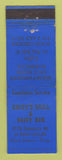 Matchbook Cover - Chick's Grill Dairy Bar WEAR