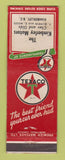 Matchbook Cover - Texaco oil gas Kimberley Chevrolet Oldsmobile BC WEAR