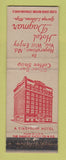 Matchbook Cover - Hotel Dagmar Hagerstown MD WORN