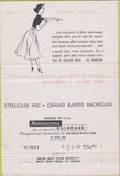 Matchbook Cover - Steelcase 60s Modern Furniture Fitchburg MA 40 Strike