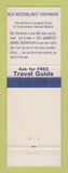 Matchbook Cover - Terrace Inn Motor Hotel Newton IA Best Western