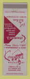 Matchbook Cover - Kornman's Restaurant Cleveland OH
