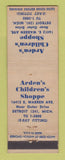 Matchbook Cover - Adren's Children's Shop Clothes Detroit MI