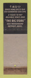 Matchbook Cover - Standard Motor Sales Used Cars Detroit MI WEAR
