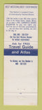 Matchbook Cover - College Inn Motel Big Rapids MI Best Western
