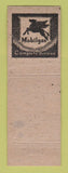 Matchbook Cover - Harper Lakepointe Service Detroit? MI GREEN Mobil oil gas