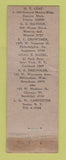 Matchbook Cover - Perry Fay Screw Machine Products Elyria OH WEAR
