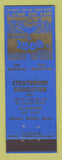 Matchbook Cover - Bowling School Strathmoor Recreation Detroit MI