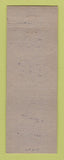 Matchbook Cover - Sazarac Virginia City NV