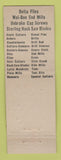 Matchbook Cover - McMullen Tools Detroit MI WEAR