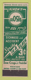 Matchbook Cover - Sterling Insurance Chicago IL