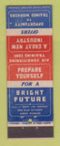 Matchbook Cover - Air Conditioning Training WEAR