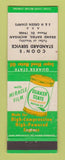 Matchbook Cover - Coon's Standard oil gas Quaker State Grand Rapids MI