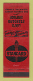 Matchbook Cover - Lee's Standard oil gas Hiawatha KS