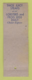 Matchbook Cover - Norton Hotel Smorgasbord Detroit MI