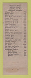 Matchbook Cover - Lotus Cafe Sheridan WY WEAR