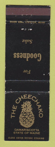 Matchbook Cover - The Cheechako Damariscotta Maine ME WEAR