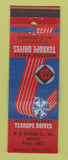 Matchbook Cover - Allis Chalmers Texrope Drives Detroit MI WC DuComb