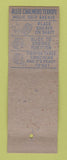 Matchbook Cover - Allis Chalmers Texrope Drives Detroit MI WC DuComb