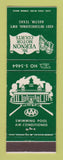 Matchbook Cover - Mount Vernon Motor Courts motel Austin TX