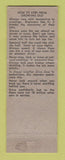 Matchbook Cover - Laurel Motel Somerset PA