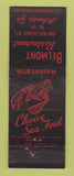 Matchbook Cover - Belmont Restaurant Atlanta GA WEAR