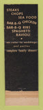 Matchbook Cover - Singing Sam's Italian Restaurant Detroit MI Pizza