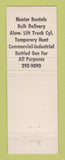 Matchbook Cover - Detroit Propane Pyrofax gas Taylor MI WEAR