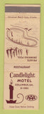 Matchbook Cover - Candlelight Motel Columbus GA WEAR
