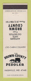Matchbook Cover - Brown County Peddler Nashville IN