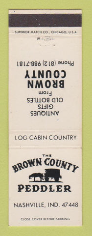Matchbook Cover - Brown County Peddler Nashville IN