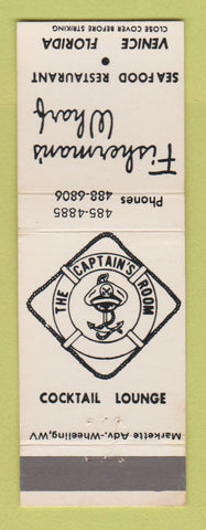 Matchbook Cover - Fisherman's Wharf Seafood Restaurant Venice FL