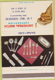 Matchbook Cover - Universal Match Bill Goedecke St Louis MO 40 Strike