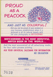 Matchbook Cover - Universal Match Joseph Nourse Kansas City MO 40 Strike