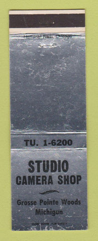 Matchbook Cover - Studio Camera Shop Grosse Pointe Woods MI WEAR
