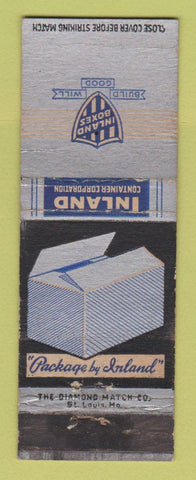 Matchbook Cover - Inland Boxed Packaging Indianapolis Evansville IN WEAR